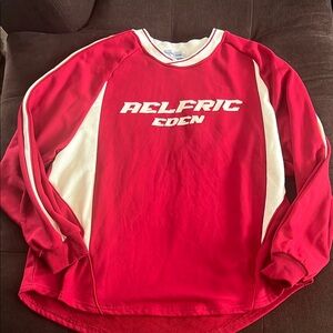 Red and White Aelfric Eden Sweatshirt